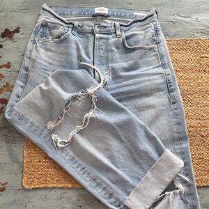 Light Blue Distressed Jeans, Citizen of Humanity Ayla